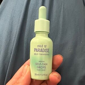 Isle of paradise self tanning Medium Drops Face and Body